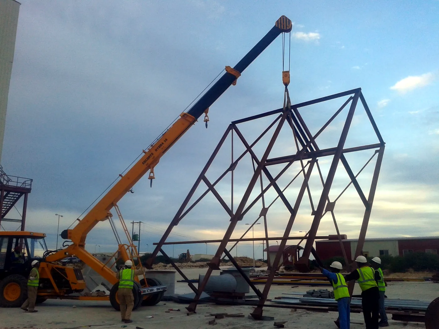 Coega Steels | Agni Steels SA fume extraction project photograph 5