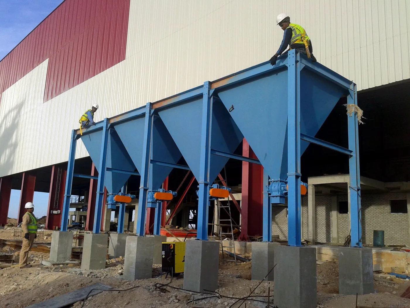 Coega Steels | Agni Steels SA fume extraction project photograph 6
