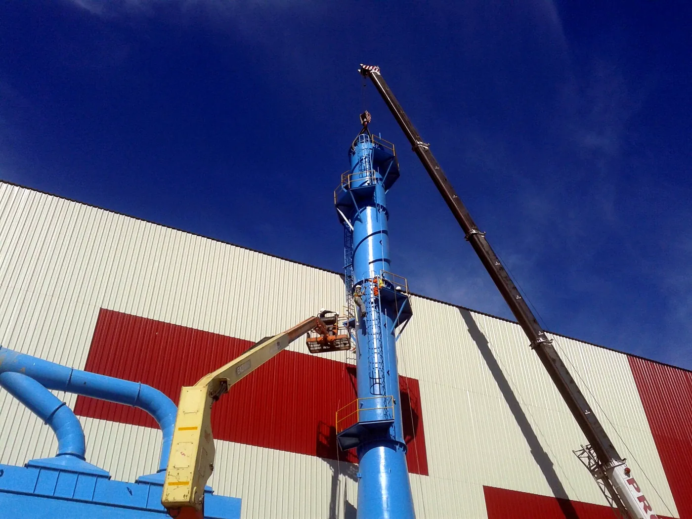 Coega Steels | Agni Steels SA fume extraction project photograph 11